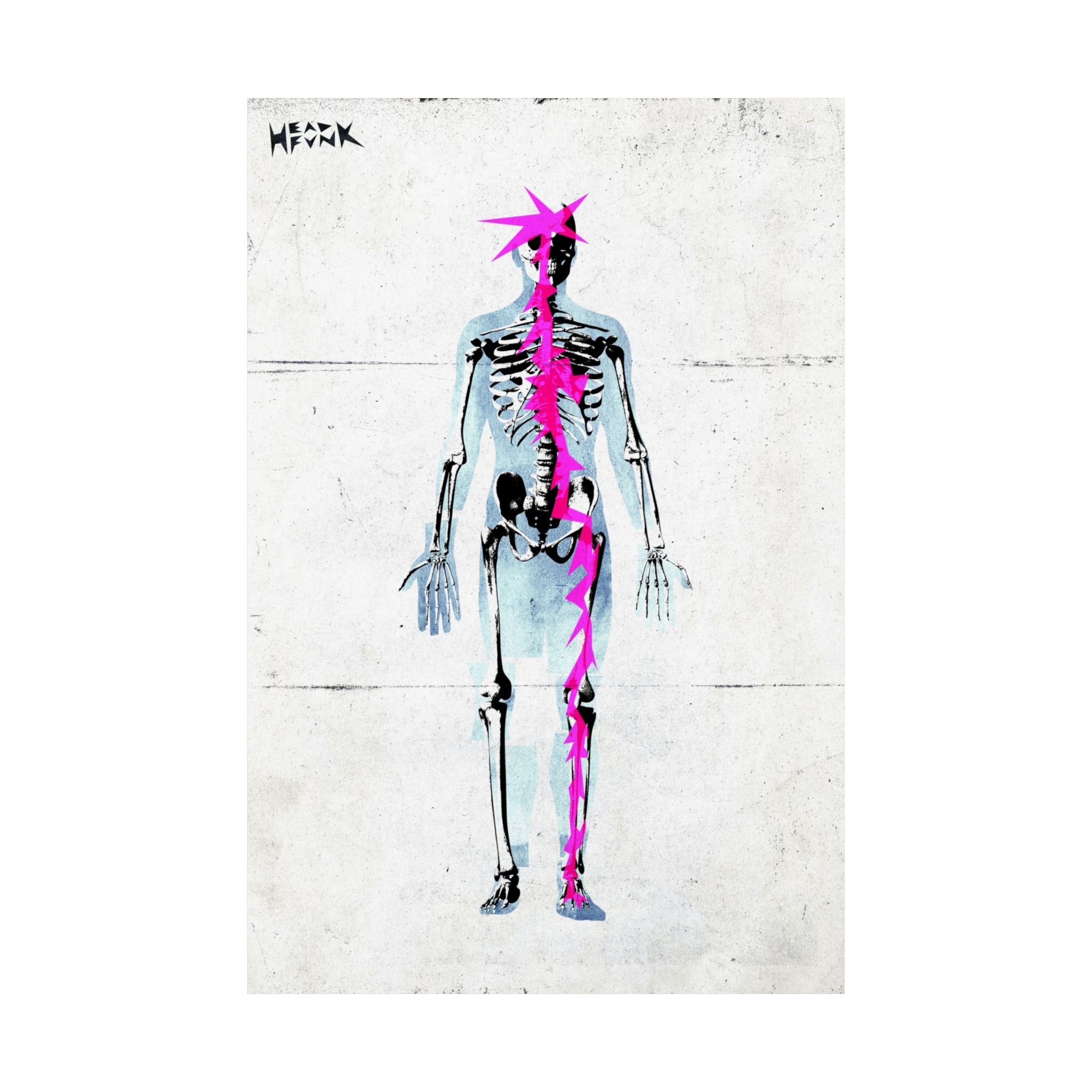HEADFUNK SKELETON poster