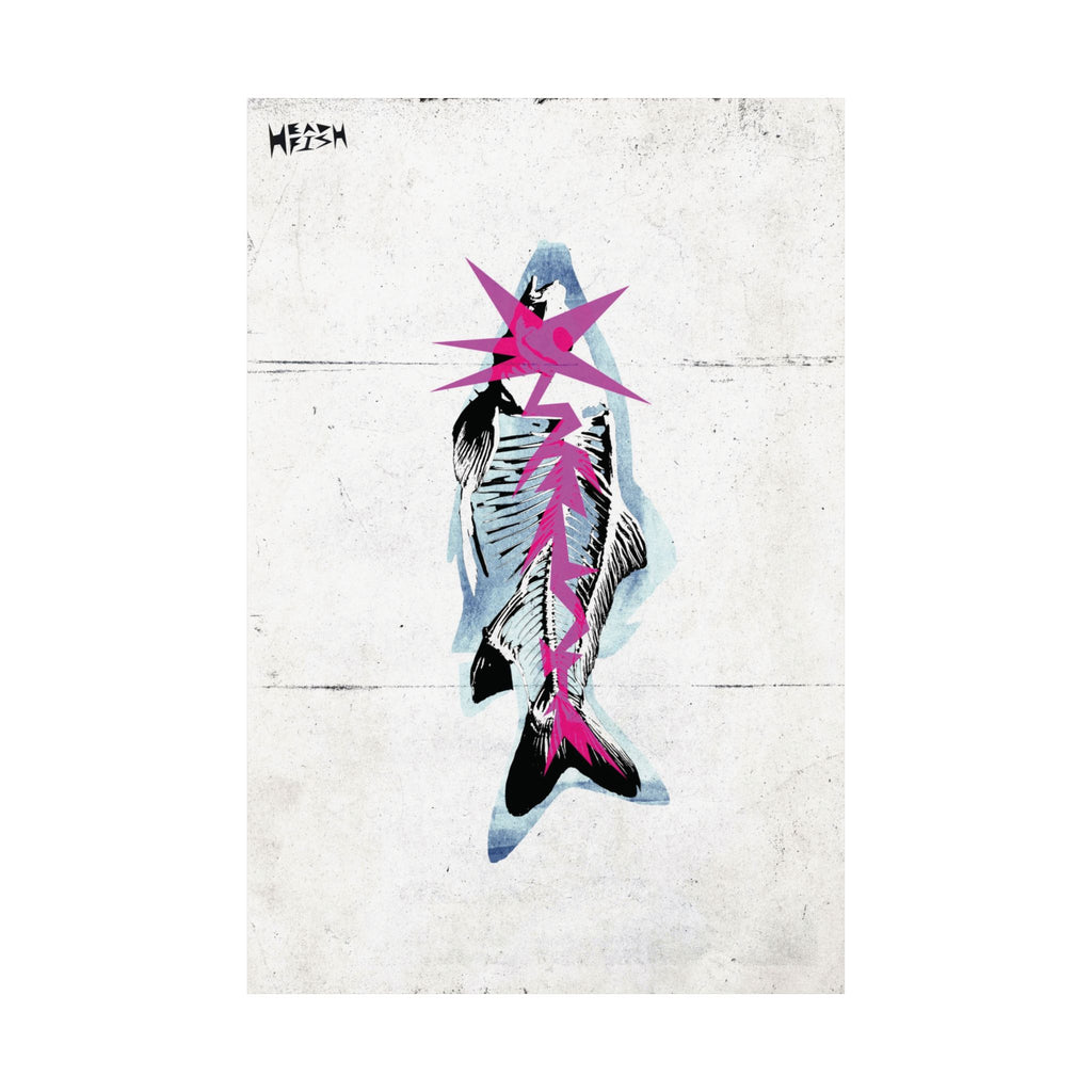 HEADFISH SKELETON poster