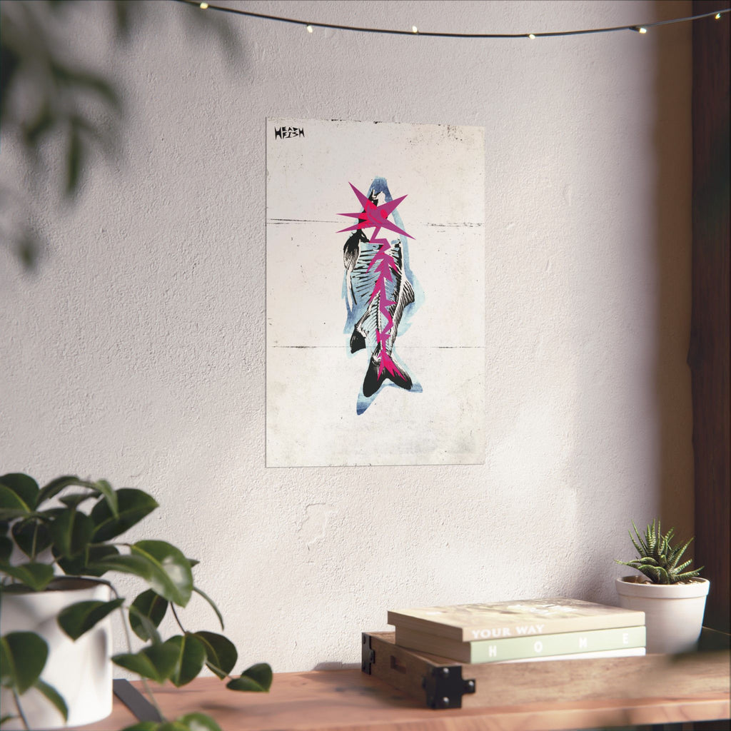 HEADFISH SKELETON poster