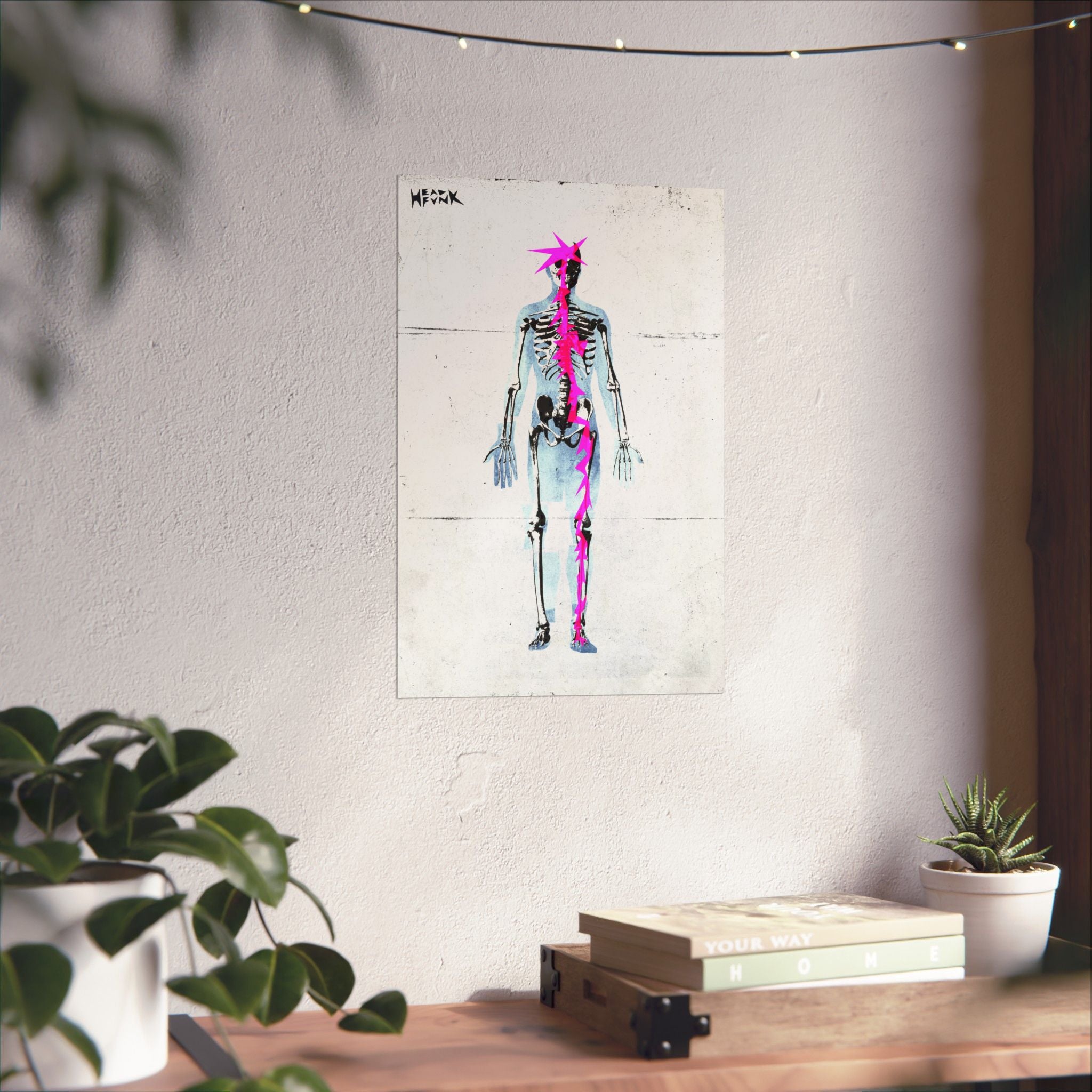 HEADFUNK SKELETON poster